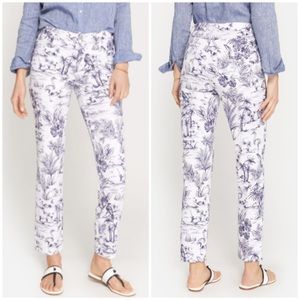 J. McLaughlin Alma Pant in Heron Tolie, Size 6
